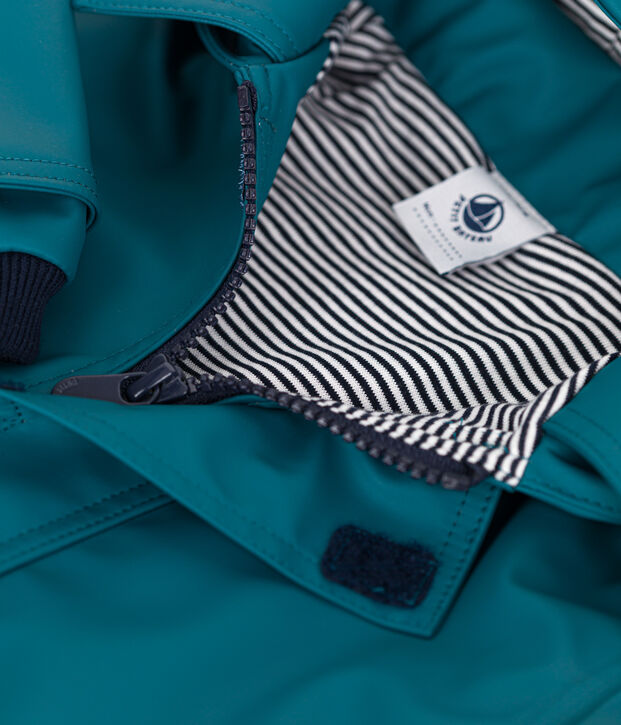Babies' iconic raincoat green
