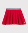 Girls' Knit Skirt TERKUIT red