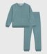 Women's plain cotton terry pyjamas