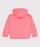 Children's jacket in plain PU FLAMAND pink