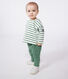 Baby sailor top in thick cotton