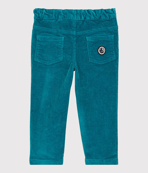 Babies' Velour Trousers blue