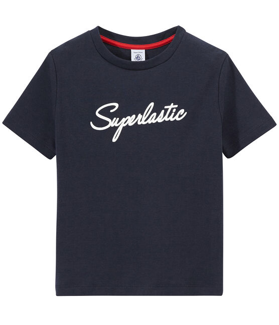 Boys' T-shirt with motif SMOKING blue