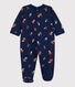 Babie's Mushroom Patterned Double-Sided Jersey Sleepsuit