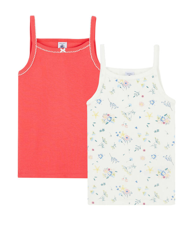 Girls' Strappy Tops - 2-Piece Set multicolor