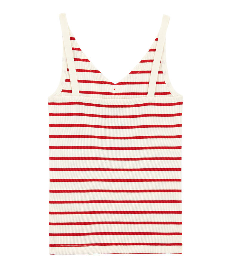 Vests 100 years panty woman white/red