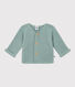 Babies' Moss Stitch Knit Cardigan