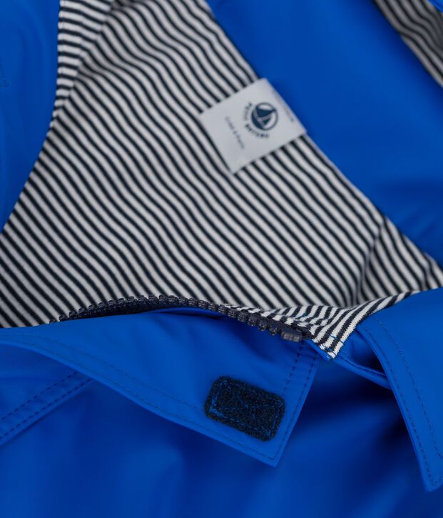 CHILDREN'S UNISEX ICONIC RECYCLED RAINCOAT blue