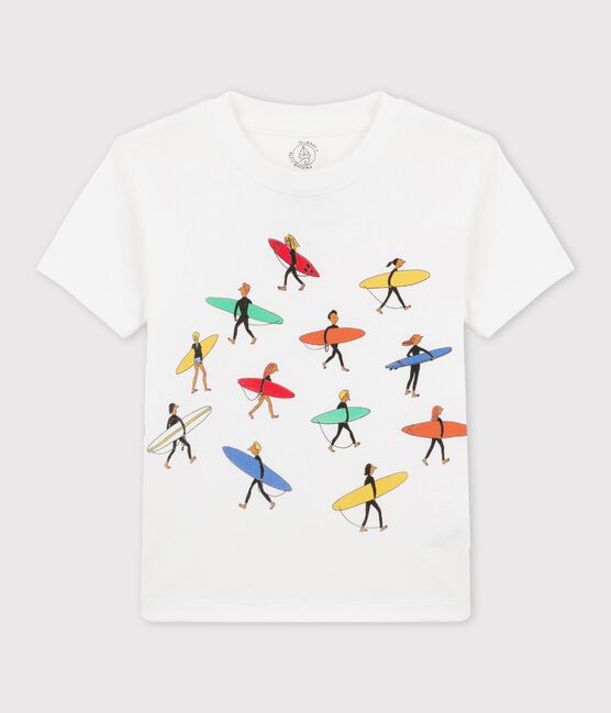 Children's Unisex Organic Cotton T-Shirt ECUME white