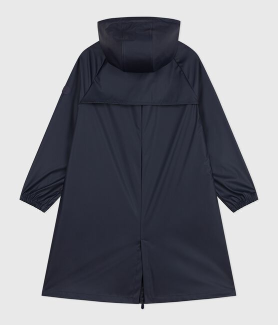 Women's long raincoat in two colours SMOKING blue