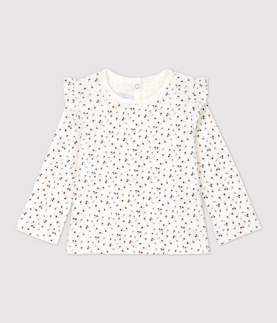 Babies' Cotton Blouse MARSHMALLOW white/MULTICO white
