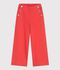 Children's denim trousers red