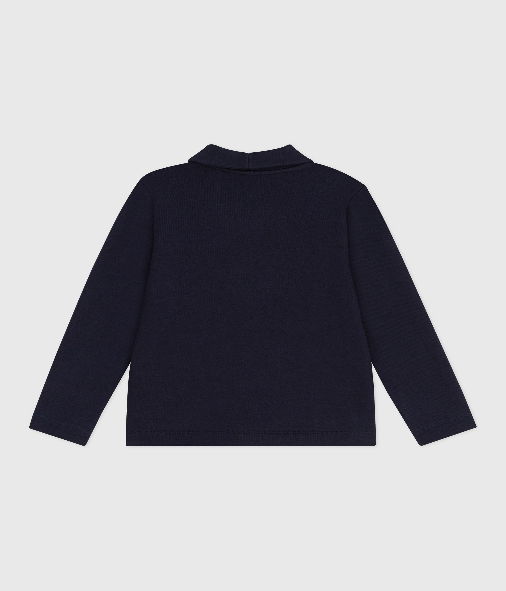 Children's plain cotton cardigan SMOKING A0DTG01 | Petit Bateau