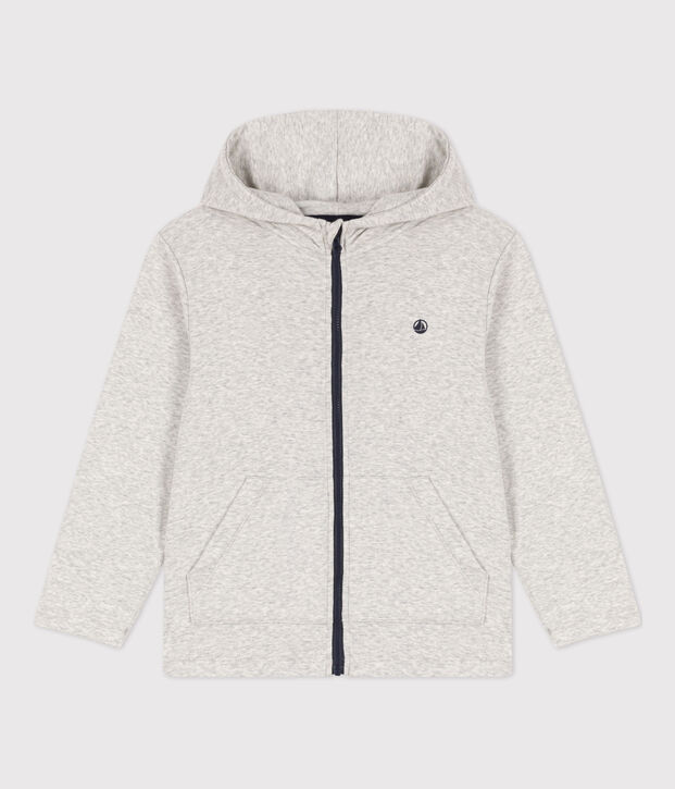 Boys' Zip-Up Hoodie BELUGA CHINE
