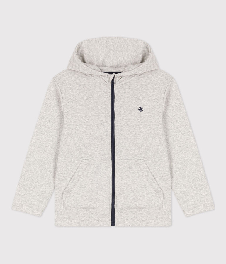 Boys' Zip-Up Hoodie grey
