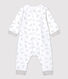 Babies' Marmot Patterned Organic Cotton Jumpsuit