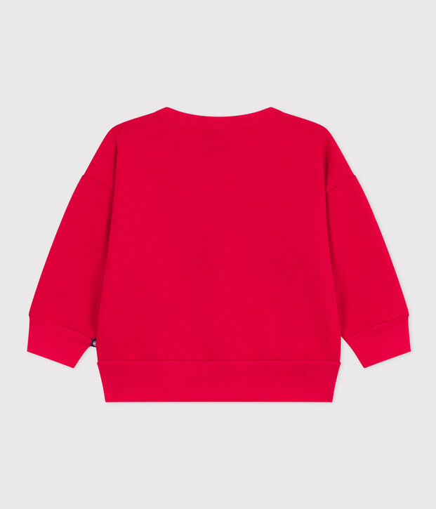 Babies' Fleece Sweatshirt red