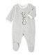 Unisex baby's terry velour sleeper