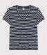 Women's Classic V-Neck Cotton T-Shirt