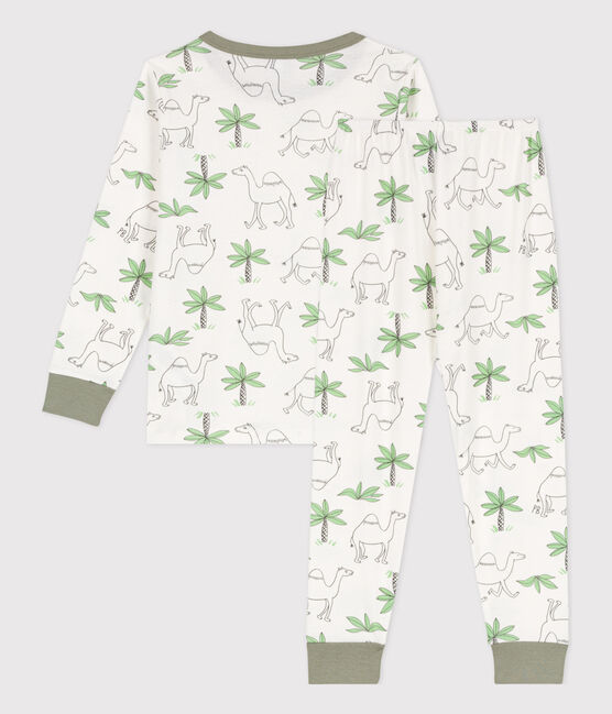 Unisex Dromedary Cotton Pyjamas MARSHMALLOW white/MULTICO white