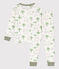 Unisex Dromedary Cotton Pyjamas MARSHMALLOW white/MULTICO white