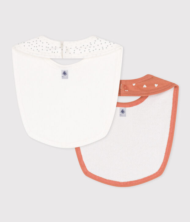 Printed Cotton Baby Bibs - 2-Pack multicolor