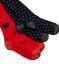 Girls' Tights - 2-Piece Set SMOKING blue/TERKUIT red
