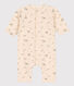 Babies' Patterned Fleece Jumpsuit