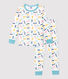Unisex Cat Print Cotton/Lyocell Pyjamas
