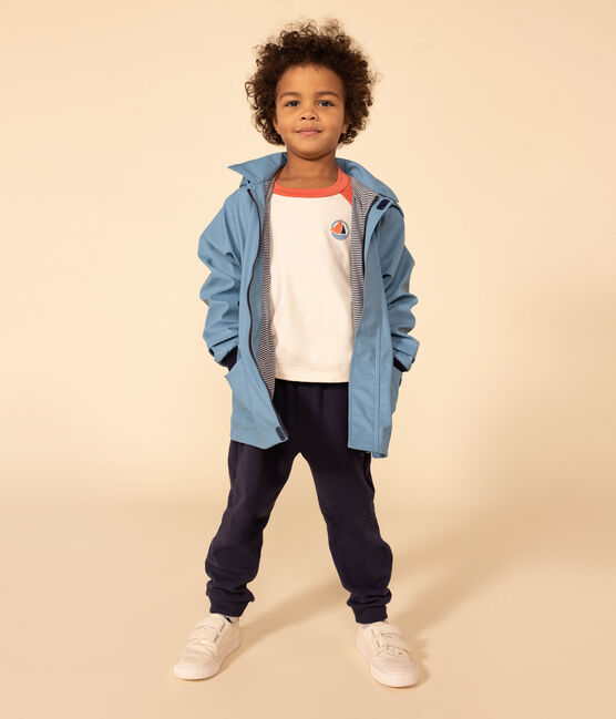 Children's unisex iconic raincoat AZUL blue
