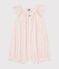 Babies' Floral Print Cotton Playsuit MARSHMALLOW /PANTY