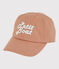 Children's Embroidered Cap PAPAYE pink