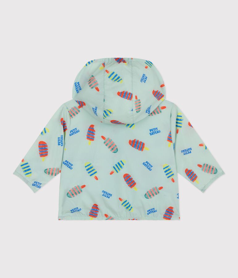 Babies' ultra-lightweight windbreaker SPRAY /MULTICO