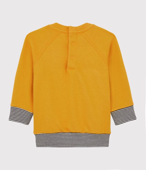 Babies' Fleece Sweatshirt BOUDOR yellow
