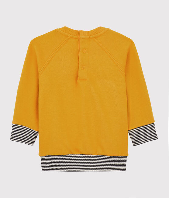 Babies' Fleece Sweatshirt BOUDOR yellow