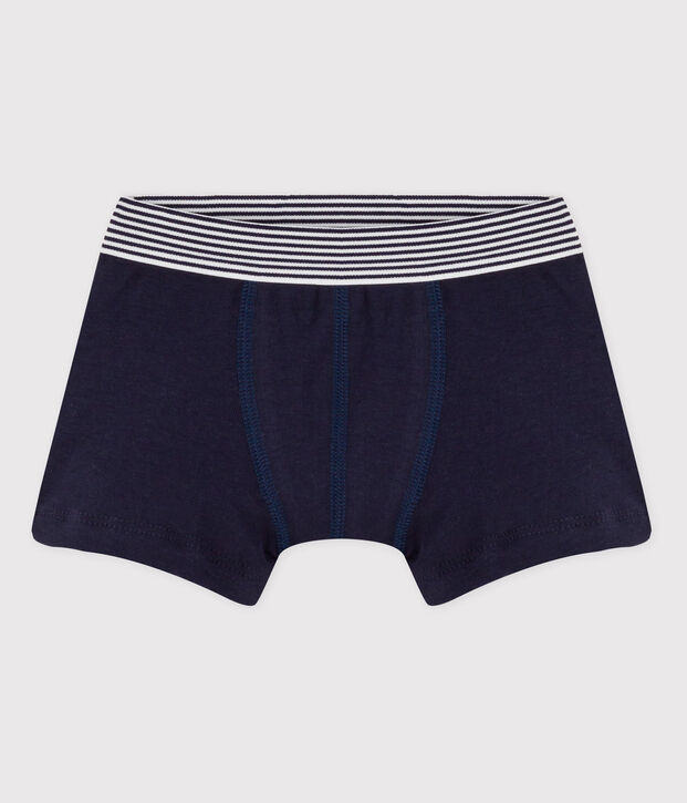 Boys' Cotton Boxer Shorts SMOKING