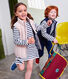 Children's unisex tube knit bodywarmer