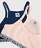 Girls' Organic Cotton Sports Bralettes - 2-Pack variante 1
