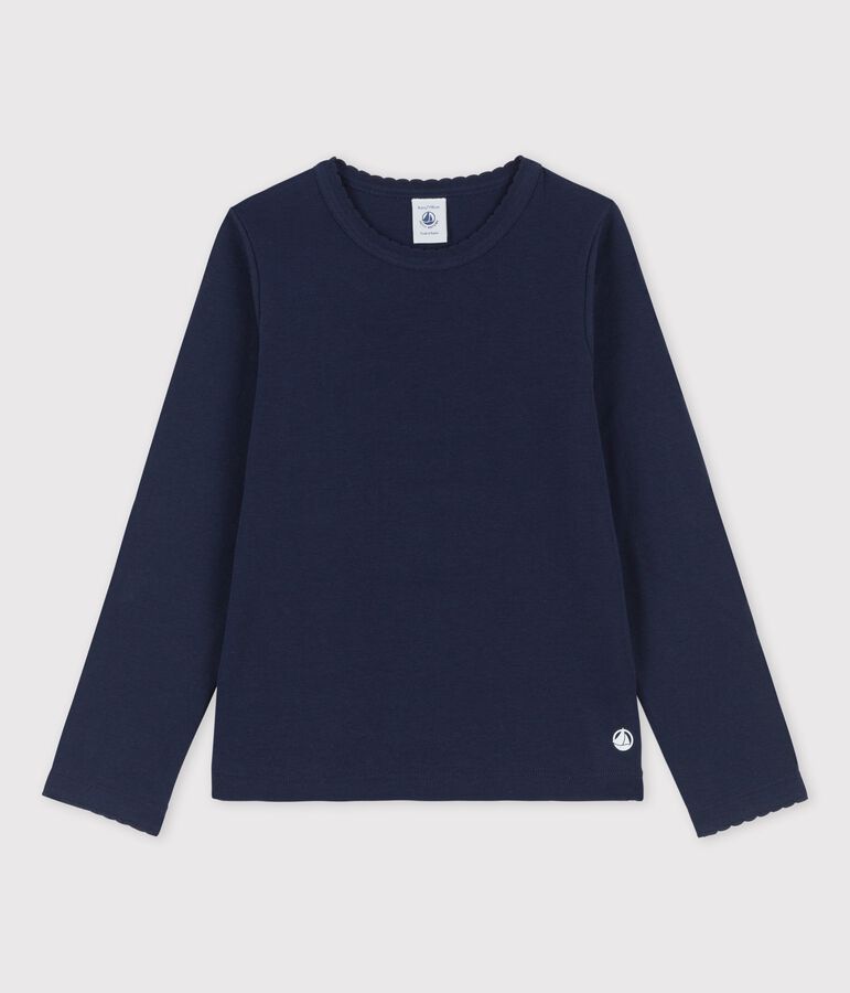 Children's Unisex Long-Sleeved T-Shirt blue