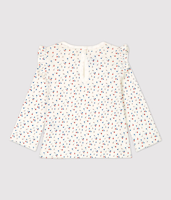 Babies' Cotton Blouse MARSHMALLOW white/MULTICO white