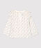 Babies' Cotton Blouse MARSHMALLOW white/MULTICO white