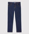 Boys' Slim-Fit Denim Trousers DENIM BLEU FONCE blue
