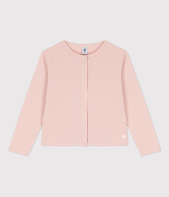 Girls' Cotton Cardigan SALINE pink