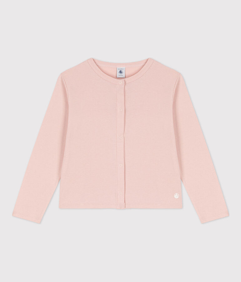 Girls' Cotton Cardigan pink