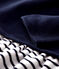 Babies' Fleece Dress MARSHMALLOW white/SMOKING blue