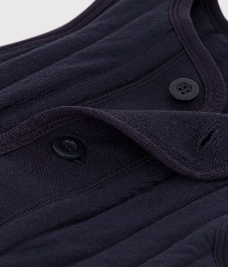 Children's Unisex Tube Knit Bodywarmer blue