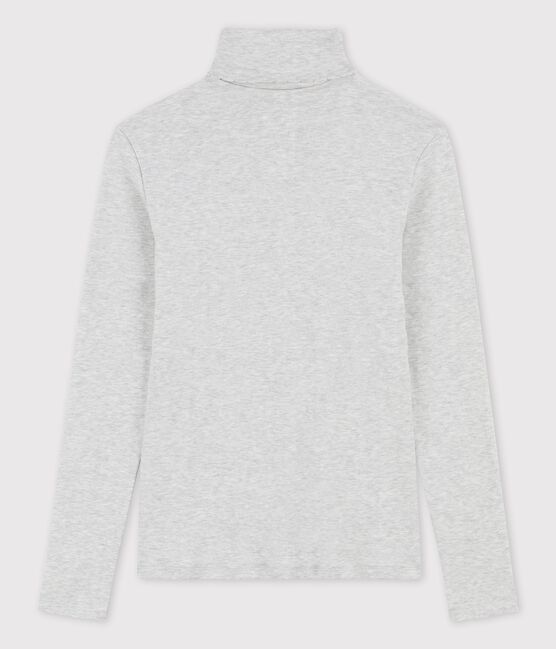 Women's Iconic Cotton Cocotte Stitch Undershirt BELUGA CHINE grey