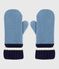 Children's knitted polar fleece-lined mittens ADRIATIC