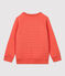 Unisex Children's Quilted Tube Knit Sweatshirt orange