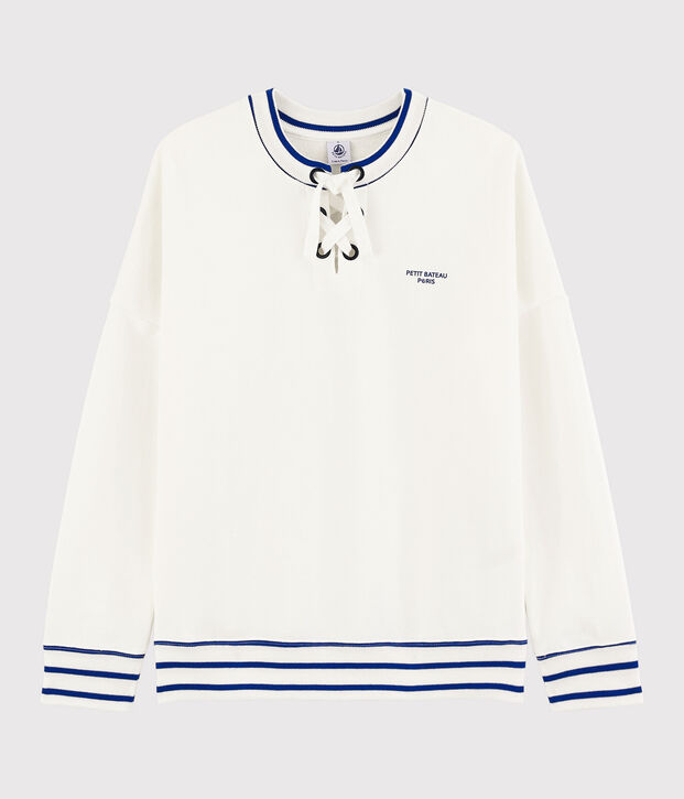 Women's Fleece Sweatshirt white